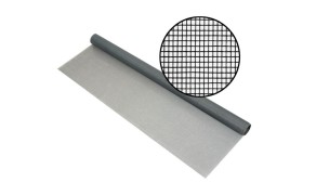 Moskītu tīkls ruļļos no stiklašķiedras ar PVC pārklājumu, pl.160cm, bl.95g/m². Cena norādīta ar PVN par rulli 80m². Minimālais pasūtījums - 5 ruļļi (400m2)